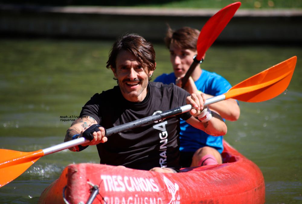 Piragüismo en la Egyptian Race Tres Cantos 2019